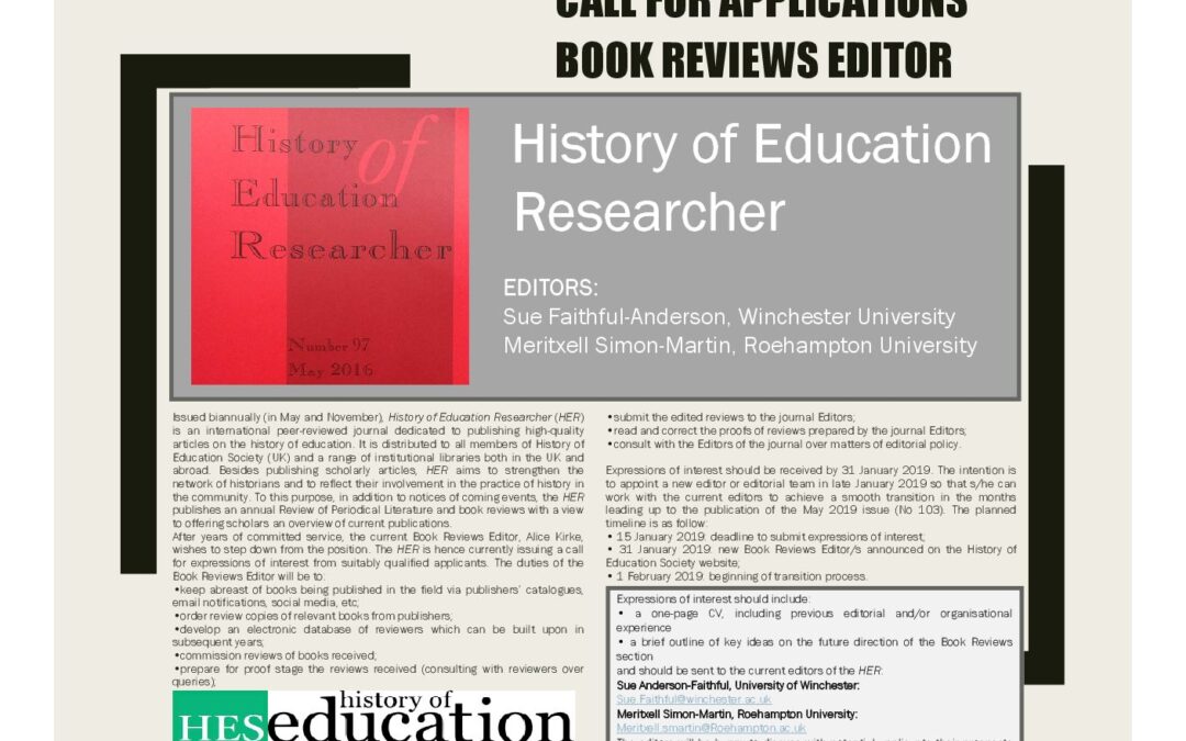 Book reviews editor_Call for Applications