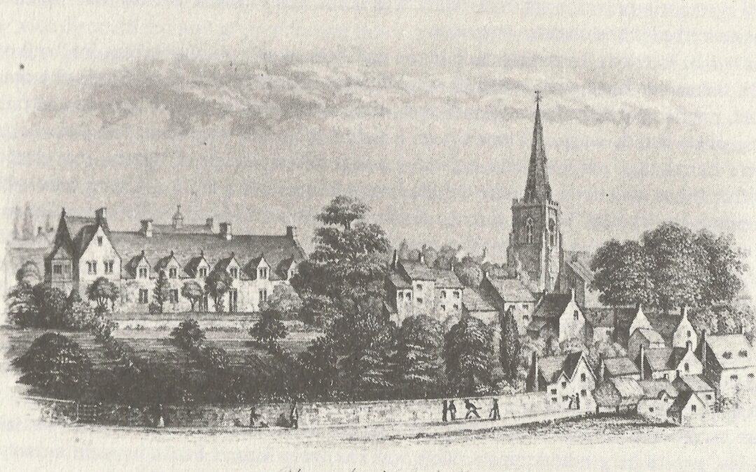 Uppingham Grammar School when Thring arrived in 1853